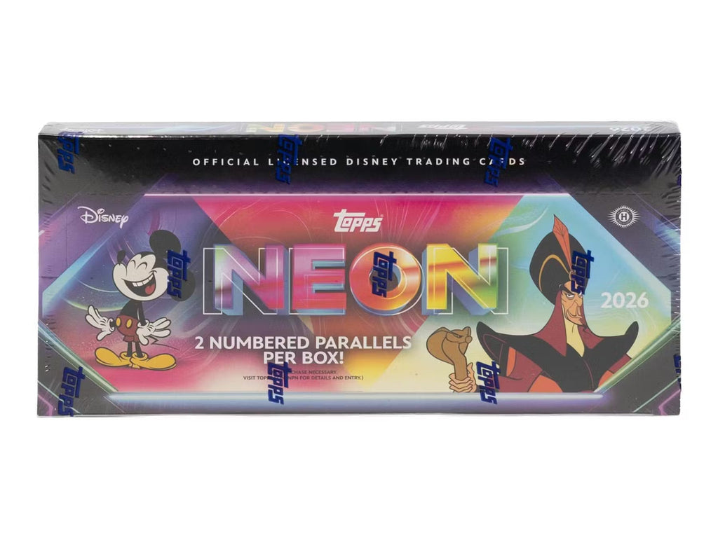 2026 Topps Disney Neon Hobby Trading Cards