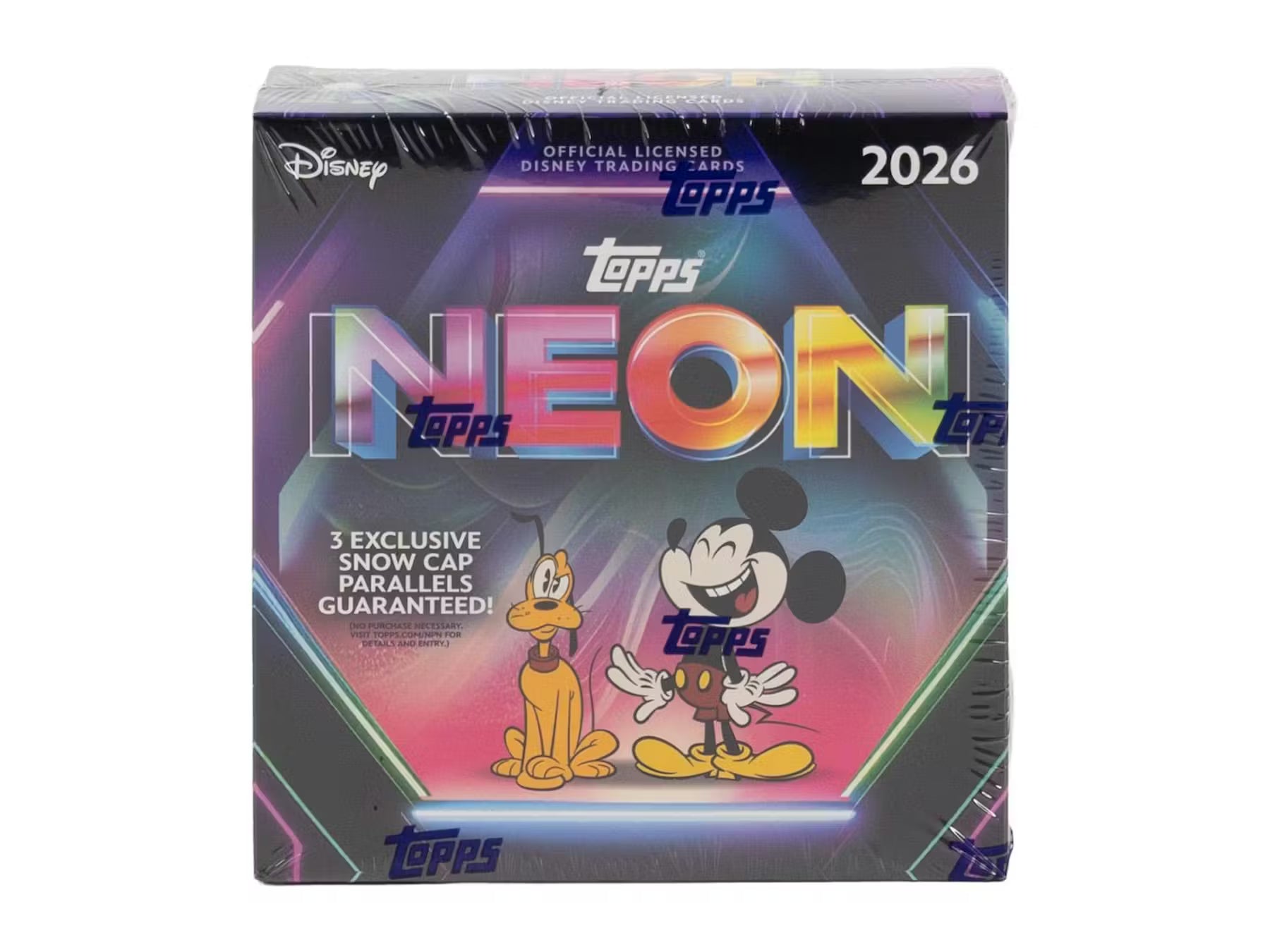 2026 Topps Disney Neon Mega Trading Cards