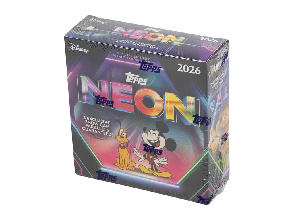 2026 Topps Disney Neon Mega Trading Cards