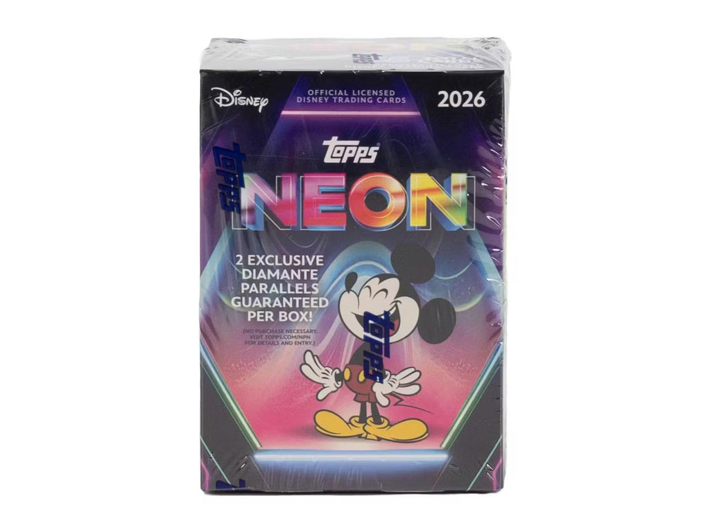 2026 Topps Disney Neon Blaster Trading Cards