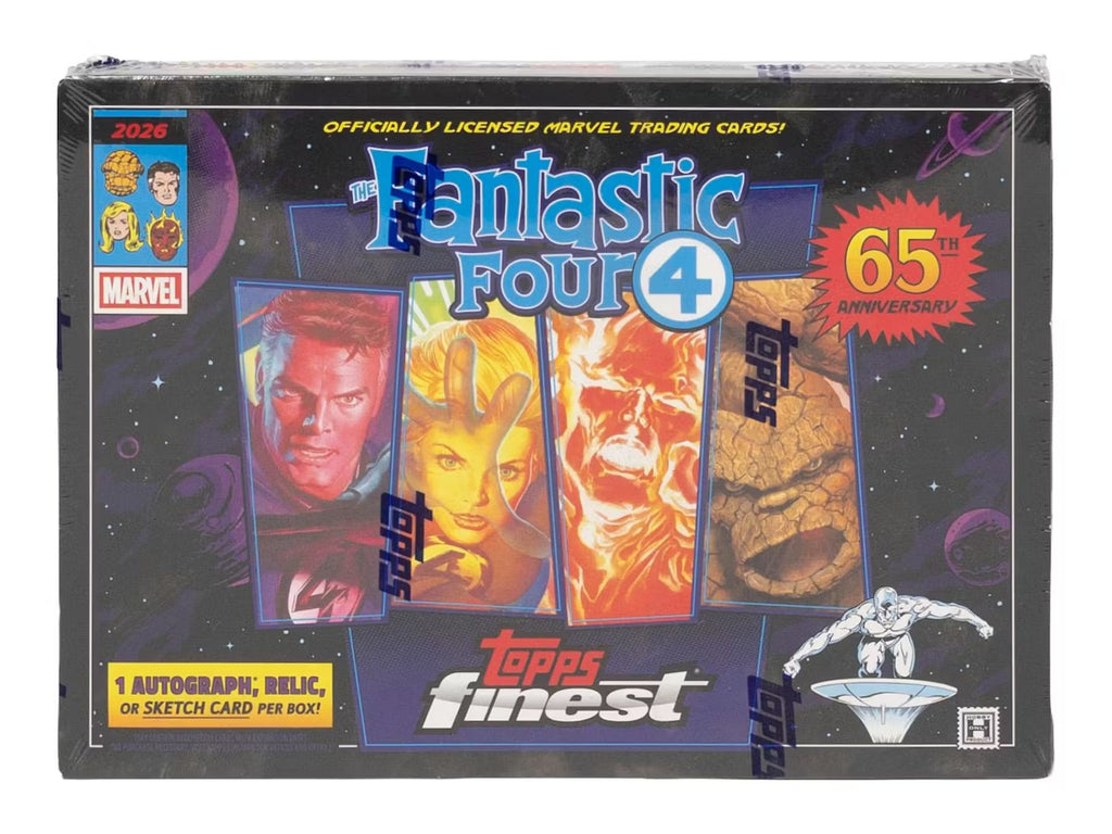 2026 Topps Finest Fantastic Four Hobby Trading Cards