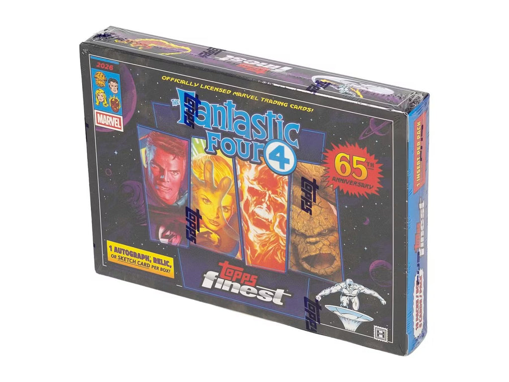 2026 Topps Finest Fantastic Four Hobby Trading Cards