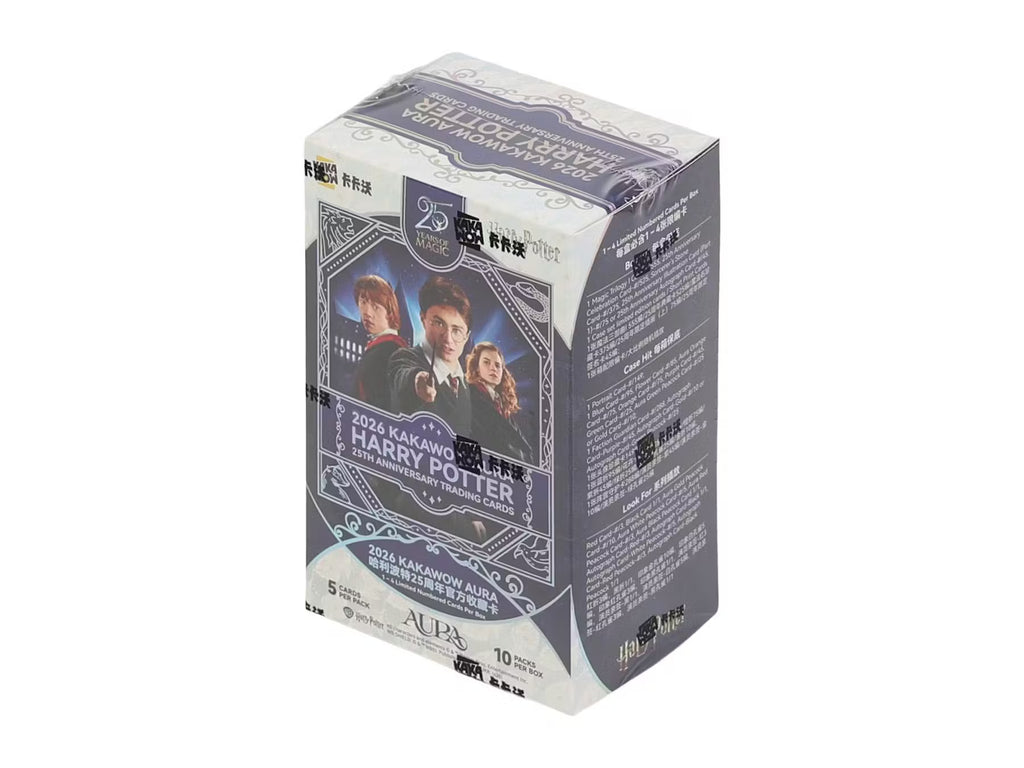 2026 Kakawow Aura Harry Potter 25th Anniversary Hobby Trading Cards