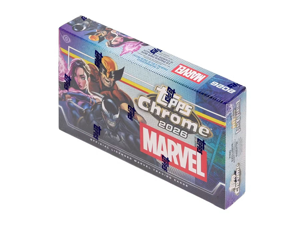 2026 Topps Chrome Marvel Comics Hobby Trading Cards