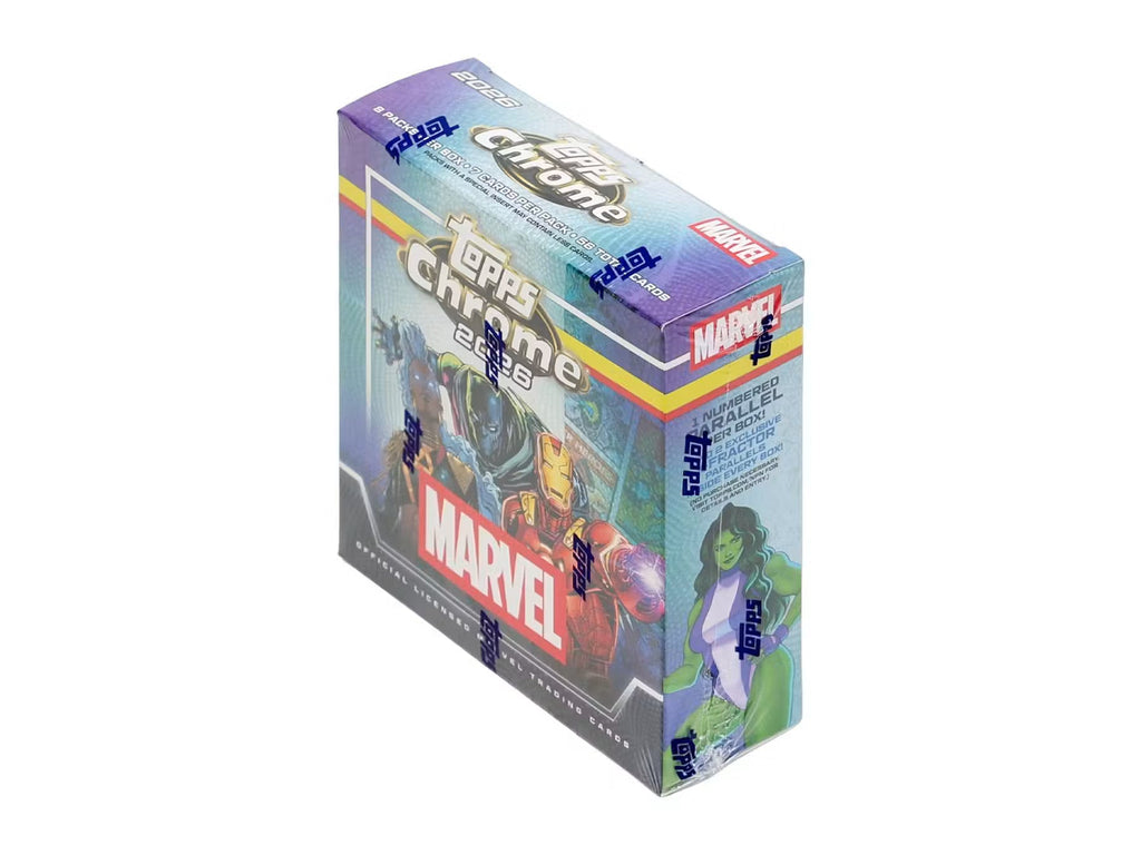 2026 Topps Chrome Marvel Comics Mega Trading Cards