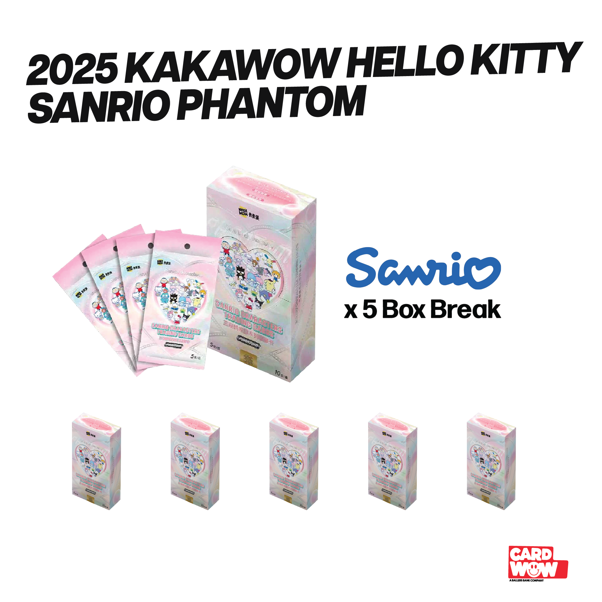 Sanrio PYC BREAK 098 Kakawow Sanrio Phantom 5 Box