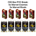 MARVEL PYC BREAK 005 Kakawow Marvel Rivals 5 Box + Marvel Cosmos 5 Box