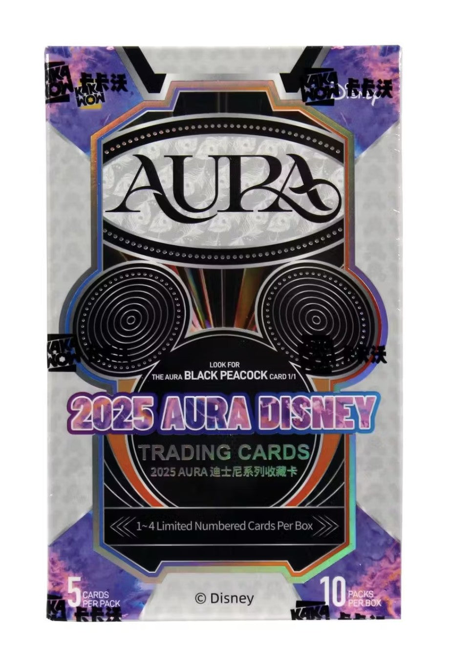 2025 Kakawow Disney Aura Hobby Trading Cards