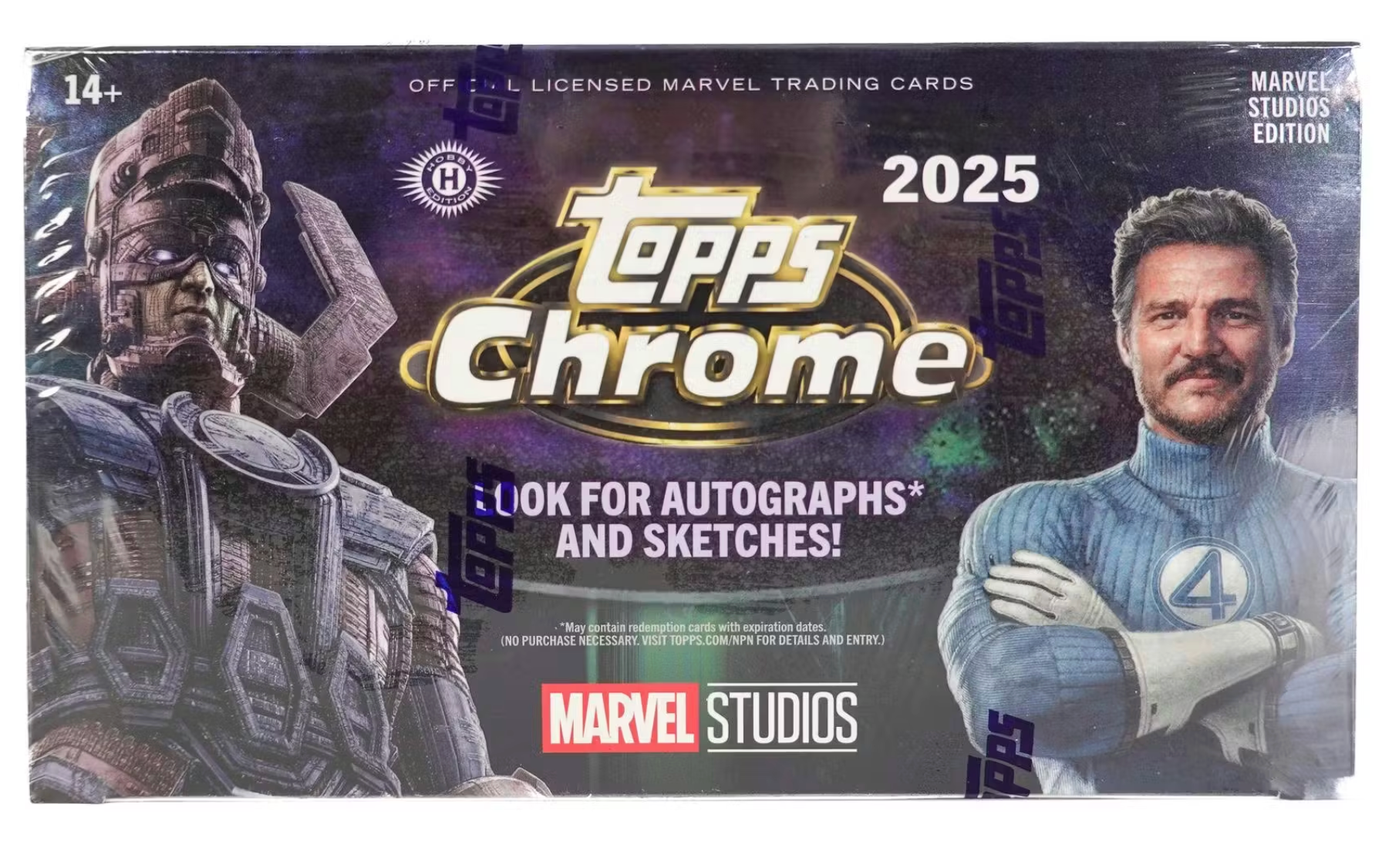 2025 Topps Chrome Marvel Studios Hobby Trading Cards