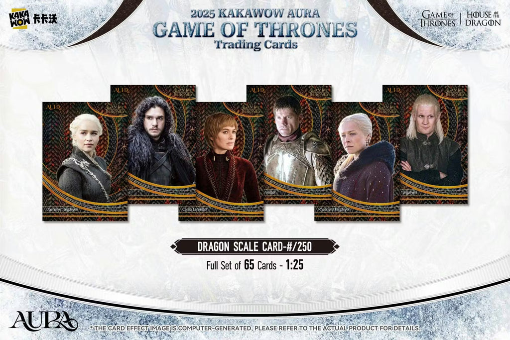 2025 Kakawow Aura Game of Thrones Trading Cards