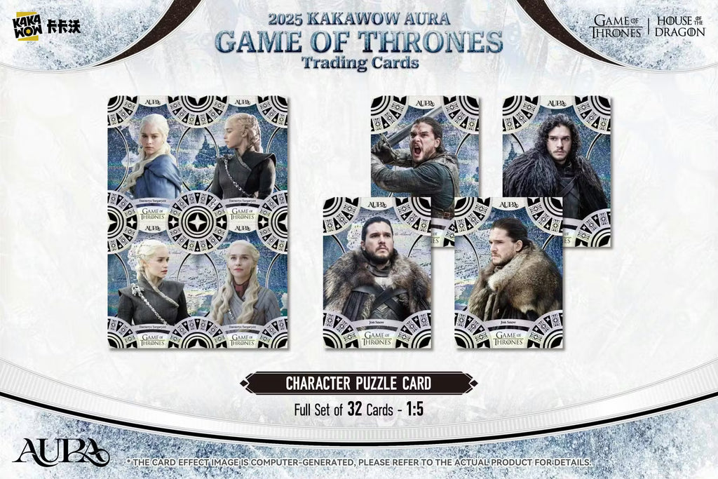 2025 Kakawow Aura Game of Thrones Trading Cards