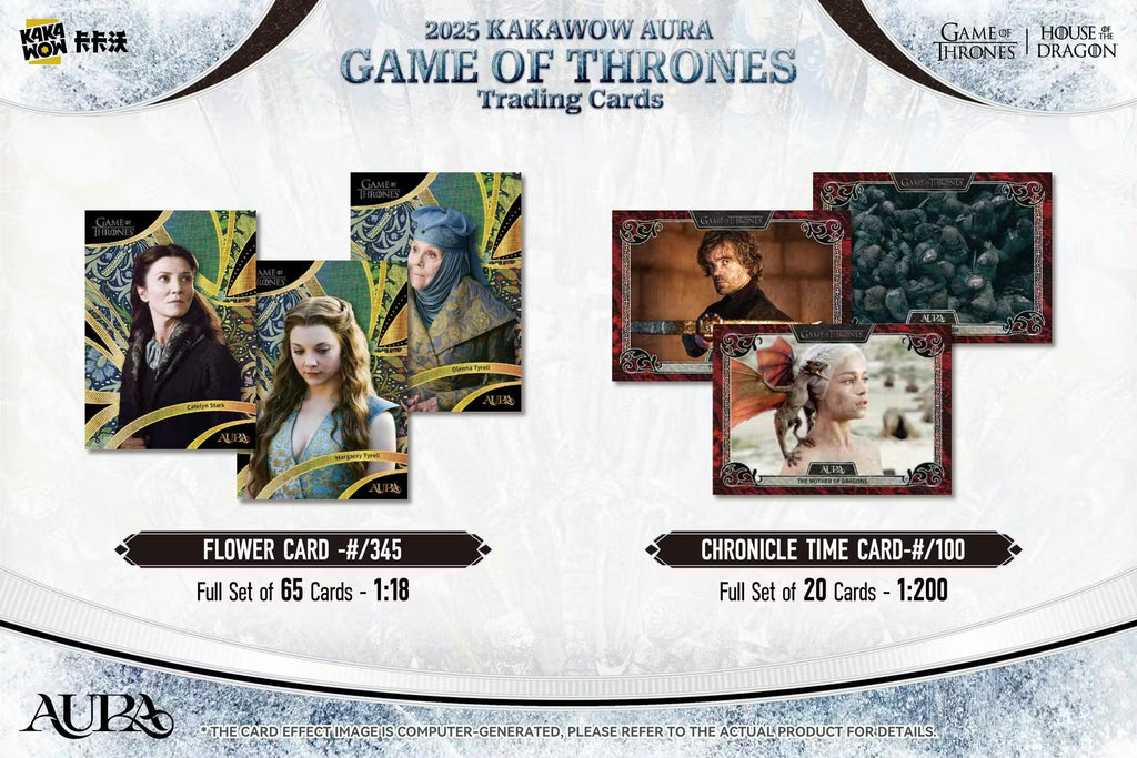 2025 Kakawow Aura Game of Thrones Trading Cards