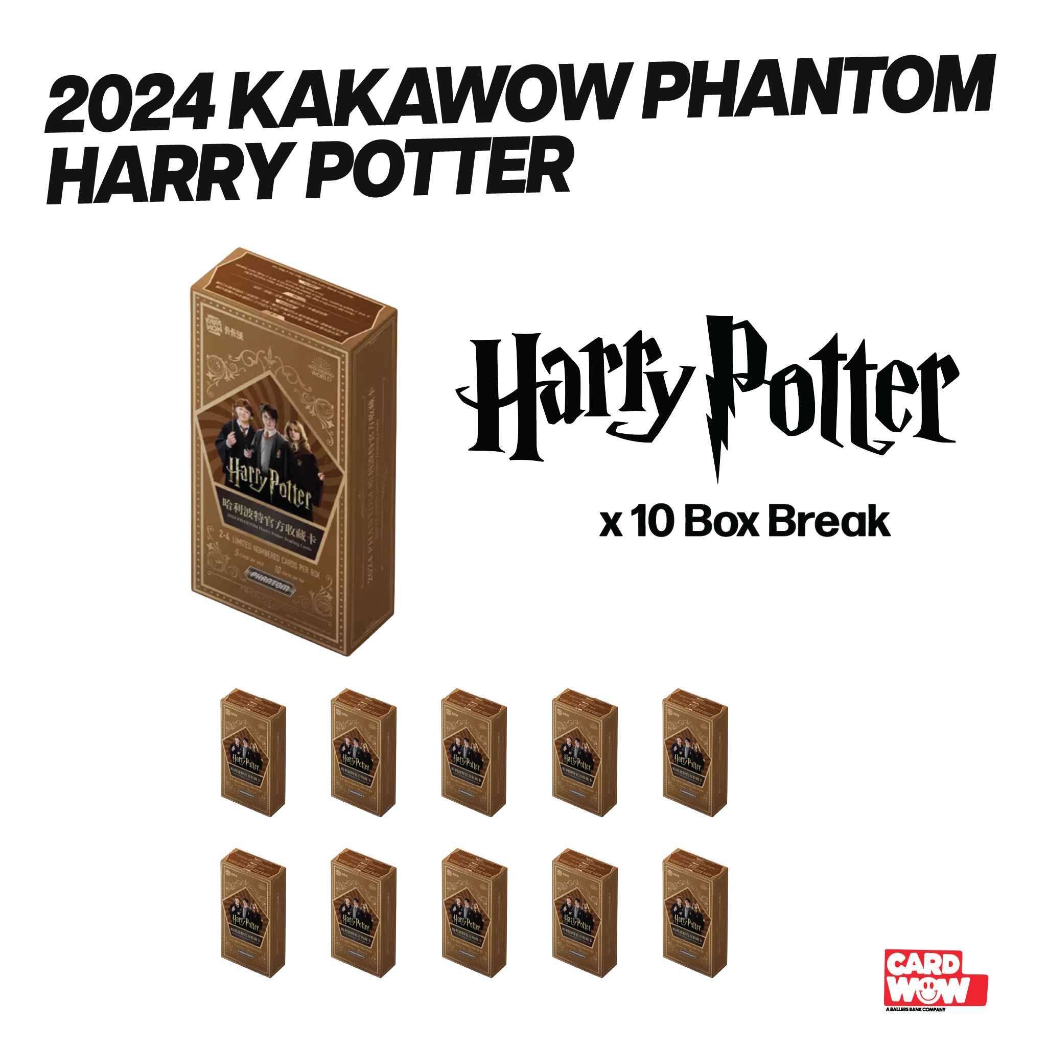 Harry Potter PYC BREAK 139 Kakawow Phantom HP 10 Box