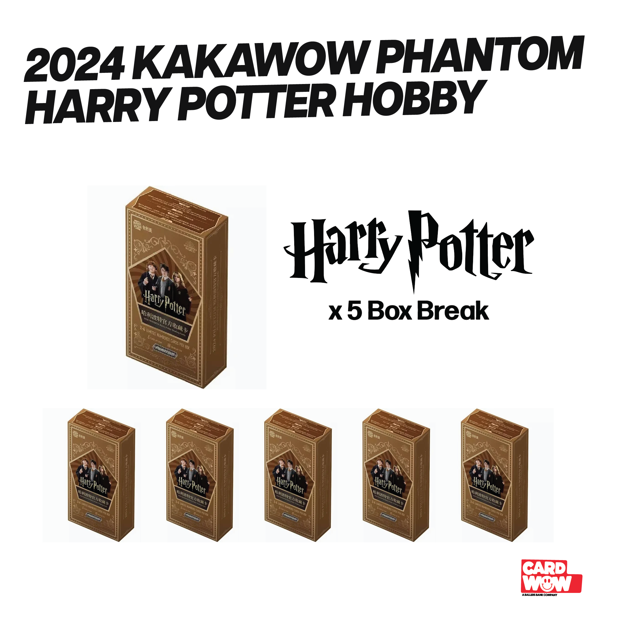 Harry Potter PYC BREAK 151 Kakawow Phantom HP 5 Box