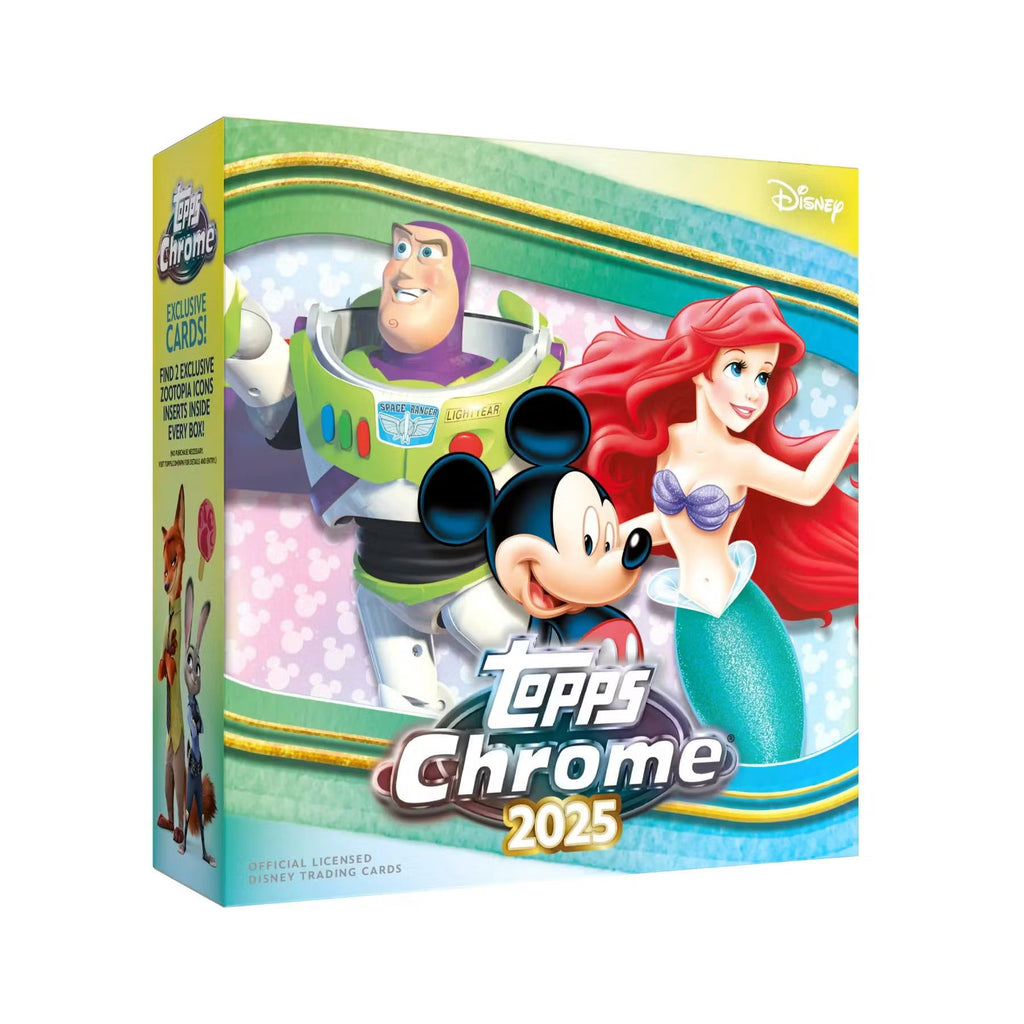 2025 Topps Chrome Disney Mega Trading Cards