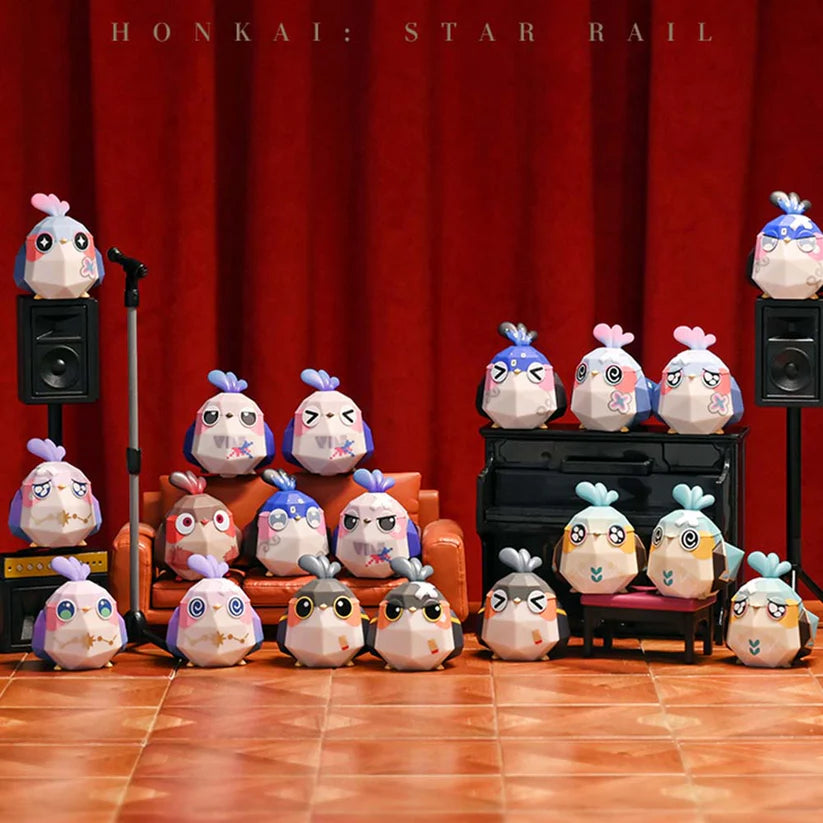 Honkai Star Rail Origami Bird Clash Mini Blind Bag Figures