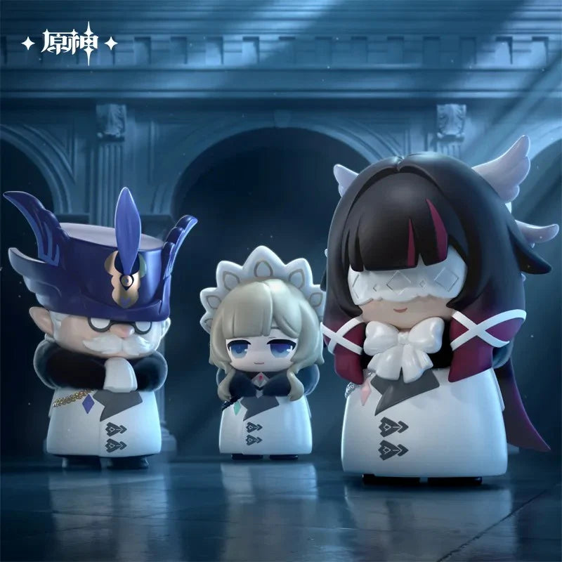 Hey Dolls Genshin Impact Fatui Harbingers Series Mini Blind Box Figures