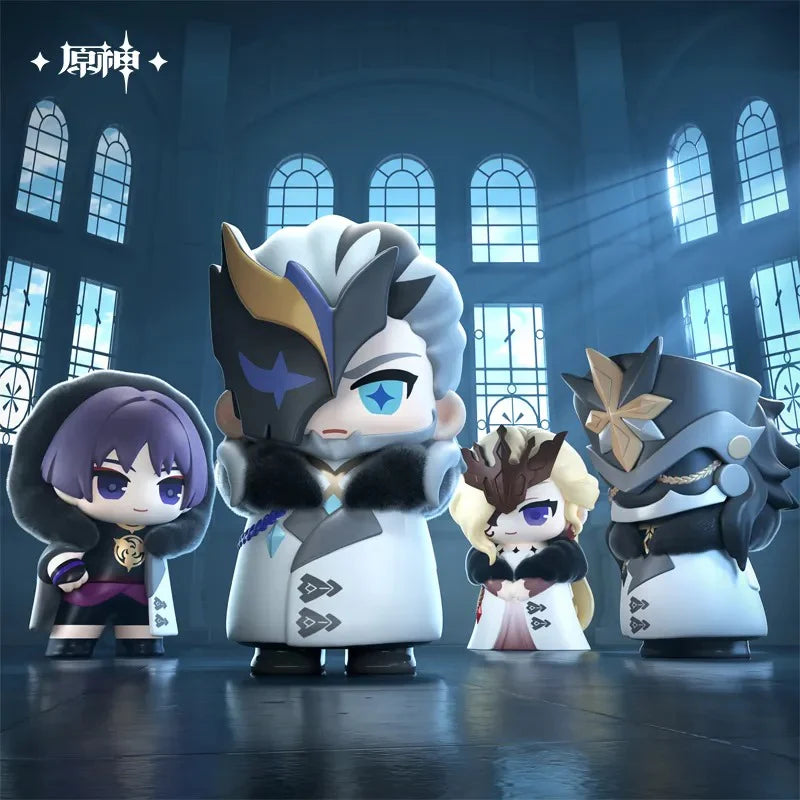 Hey Dolls Genshin Impact Fatui Harbingers Series Mini Blind Box Figures
