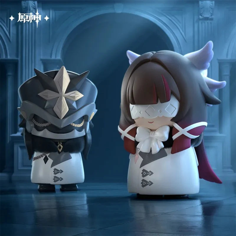 Hey Dolls Genshin Impact Fatui Harbingers Series Mini Blind Box Figures