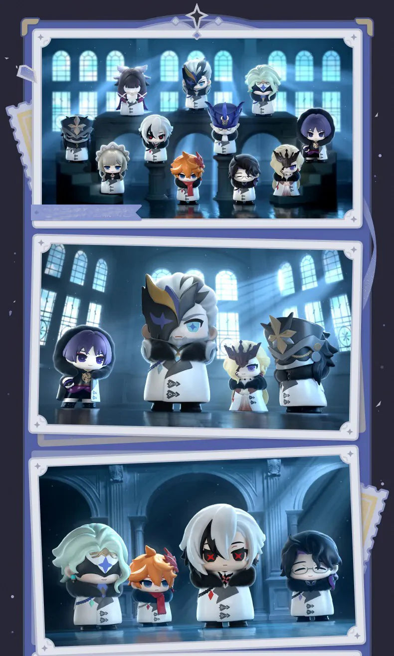 Hey Dolls Genshin Impact Fatui Harbingers Series Mini Blind Box Figures