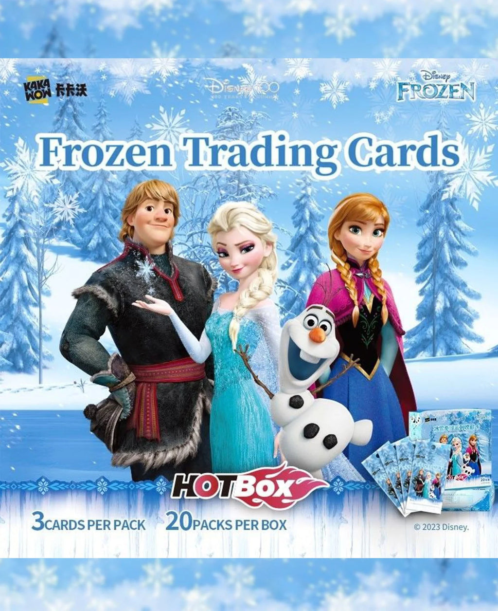 Kakawow HotBox Frozen Trading Cards