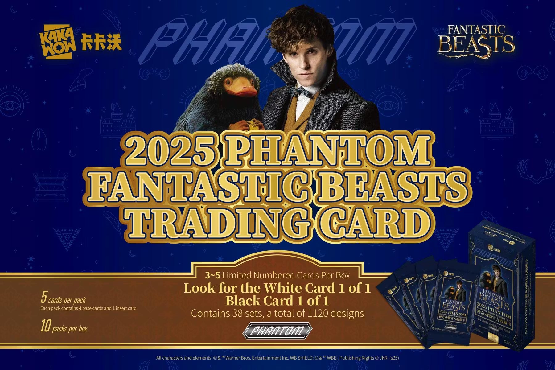 2025 Kakawow Phantom Fantastic Beasts Hobby Trading Cards