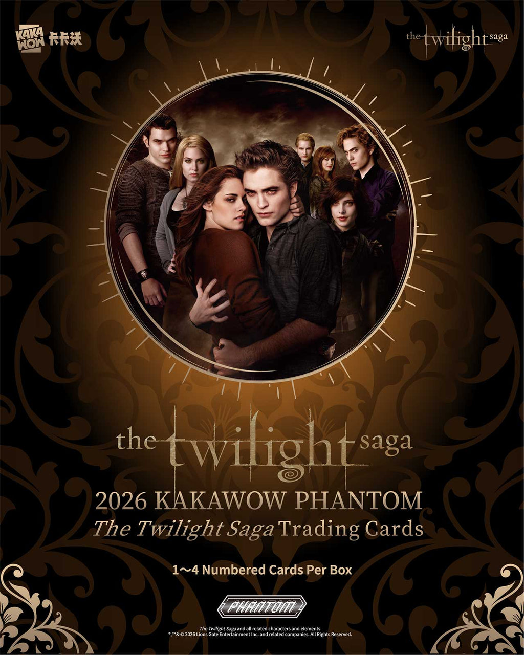 2026 Kakawow Phantom The Twilight Saga Hobby Trading Cards