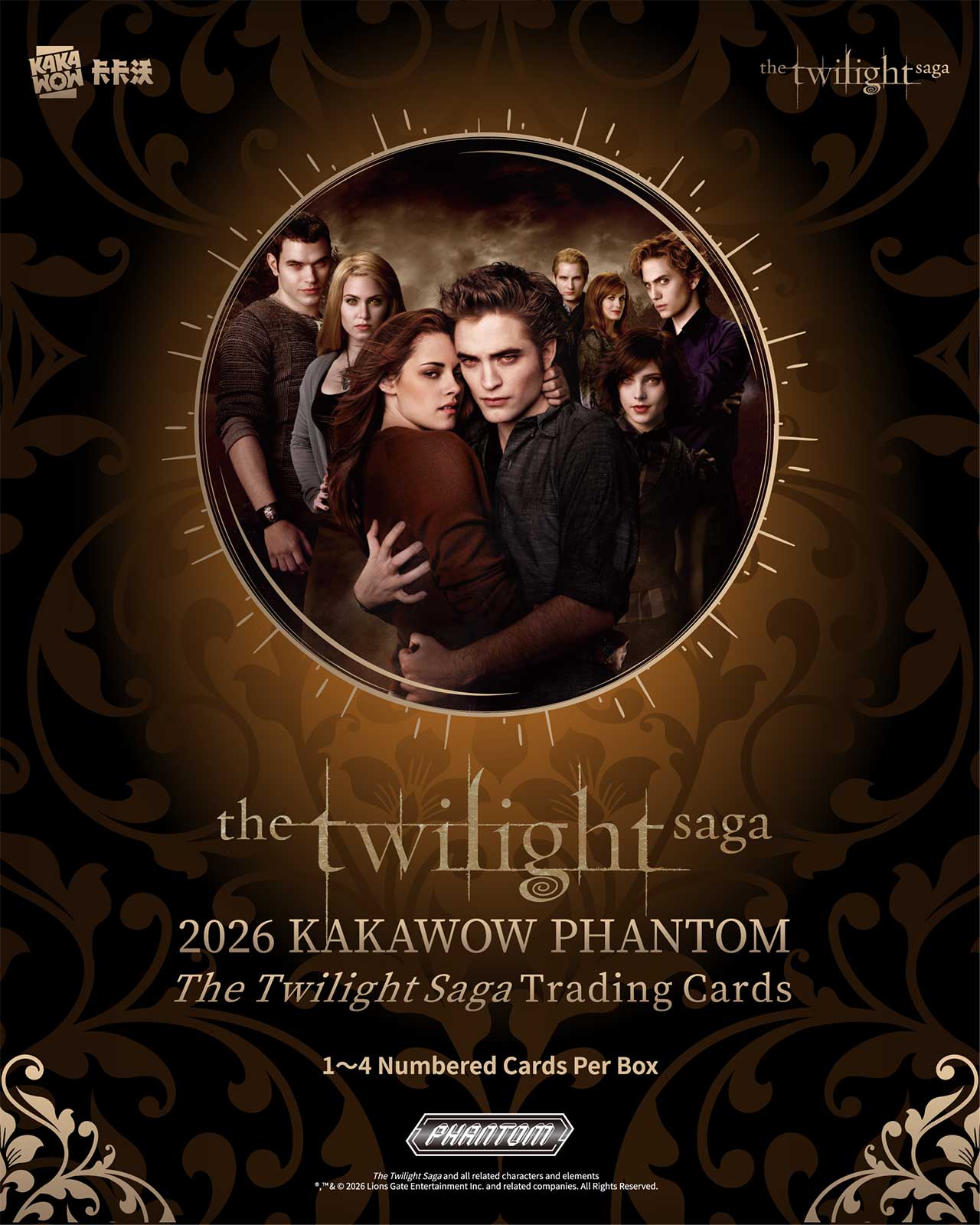 2026 Kakawow Phantom The Twilight Saga Hobby Trading Cards