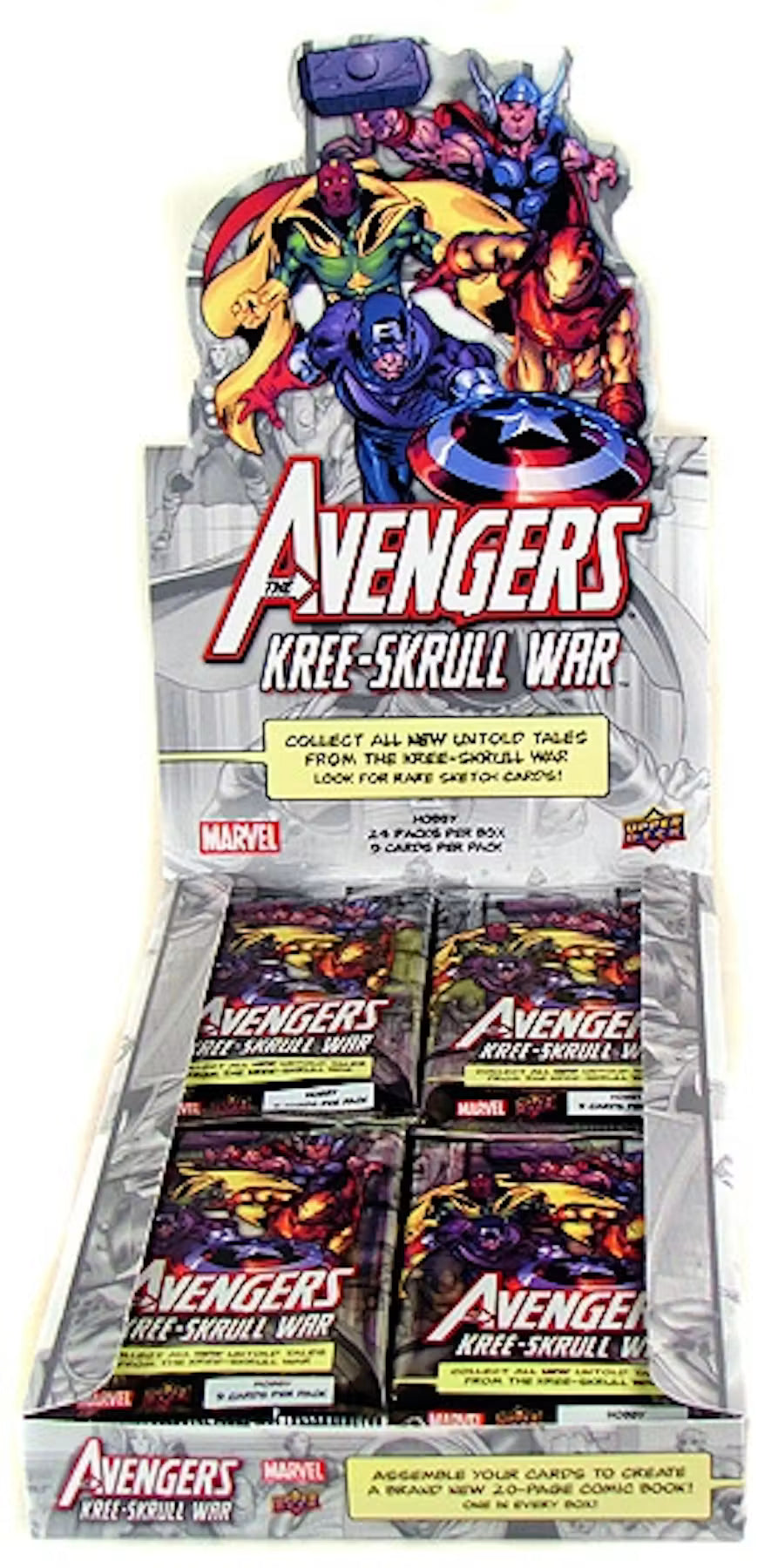 2011 Upper Deck Marvel Avengers Kree-Skrull War Trading Cards Hobby Trading Cards LV
