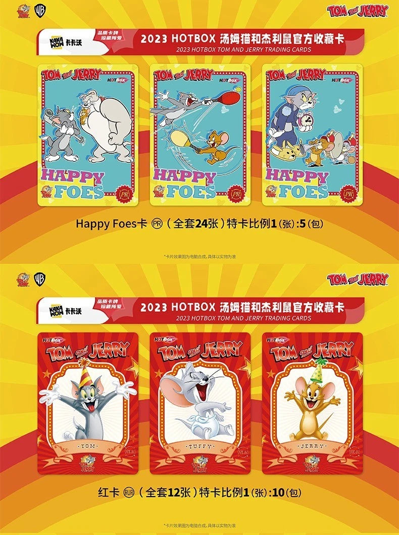 Kakawow Hotbox Tom & Jerry Trading Cards