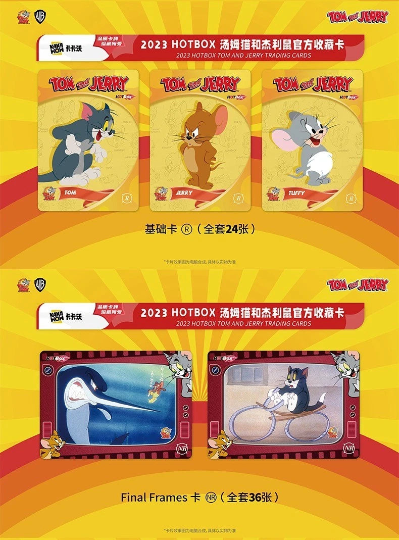 Kakawow Hotbox Tom & Jerry Trading Cards
