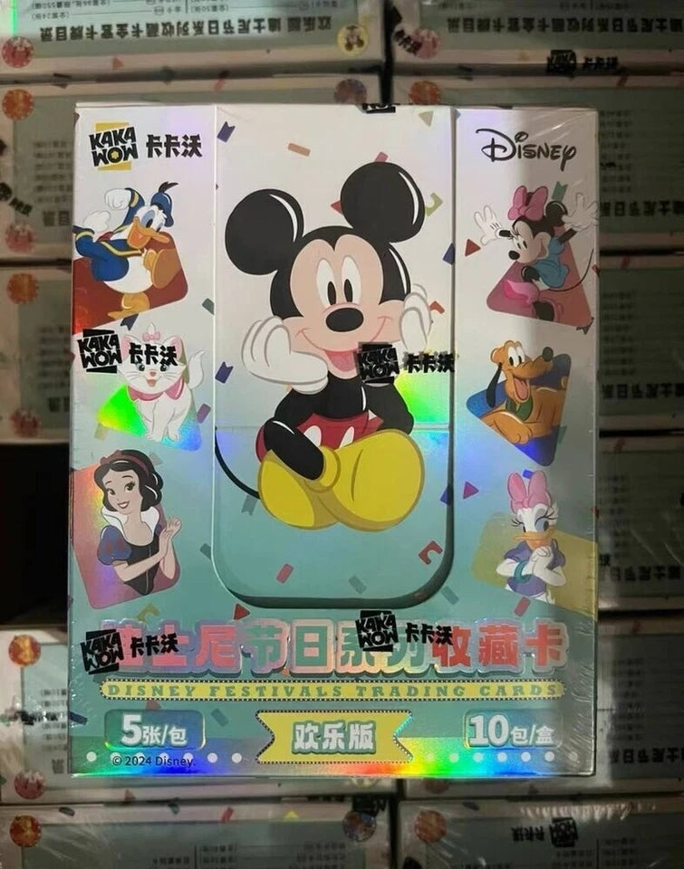 Kakawow Disney Mickey Joy Edition Vol 1 Festtivals Trading Cards